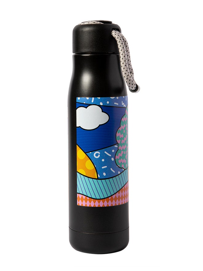 Any Morning Stainless Steel BPA-Free Thermos Travel Mug Multicolour 600ml - Image 2