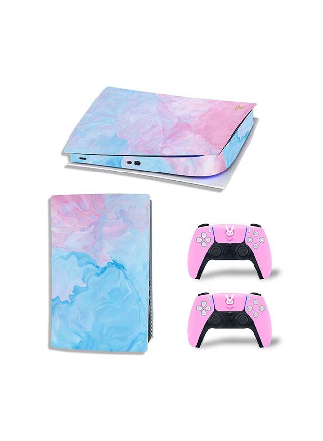 نيبمينينت طقم أغطية لاصقة من ديكال لجهاز الألعاب وذراع التحكم بلايستيشن 5 الإصدار الرقمي