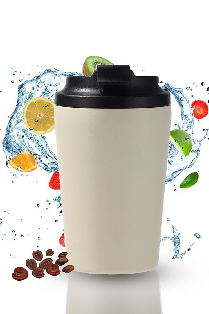 Coffee Mug 350ml Travel Insulated Cup 12oz Small Tumbler 