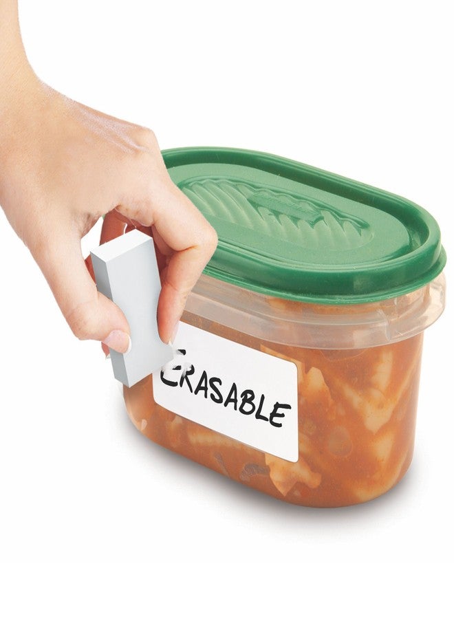 Jokari Erasable Food Labels 4-Pack Starter Kits With Pen & Erasers, Reusable Label Multi-Color, Freezer, Microwave & Dishwasher Safe Kitchen Tool for All-Purpose Meal Organization by Jokari - Image 3
