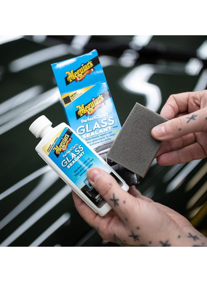 مجوايرز مانع تسرب الزجاج المثالي الوضوح G8504 من ميجوايرز، 118 مل - طقم زجاجي طارد للمطر - Image 4