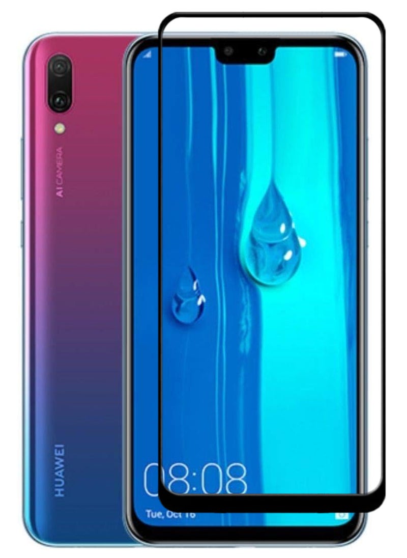 ACLIX Antistatic ESD Dustproof Premium Quality High Definition Tempered Glass Screen Protector Designed For Huawei Y9 (2019) - Image 1