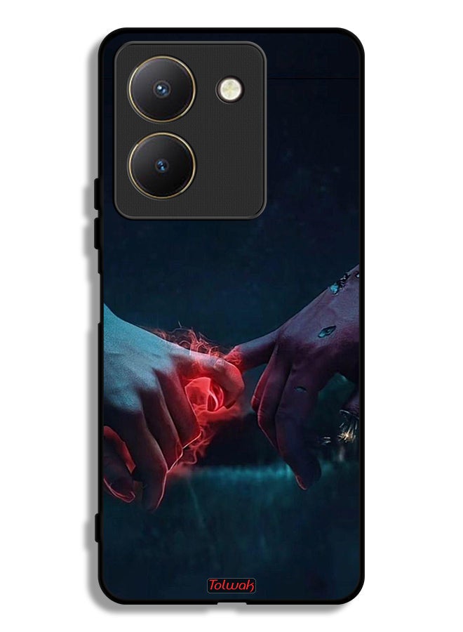 Tolwak vivo Y27s Protective Case Cover Burning Hands - Image 1