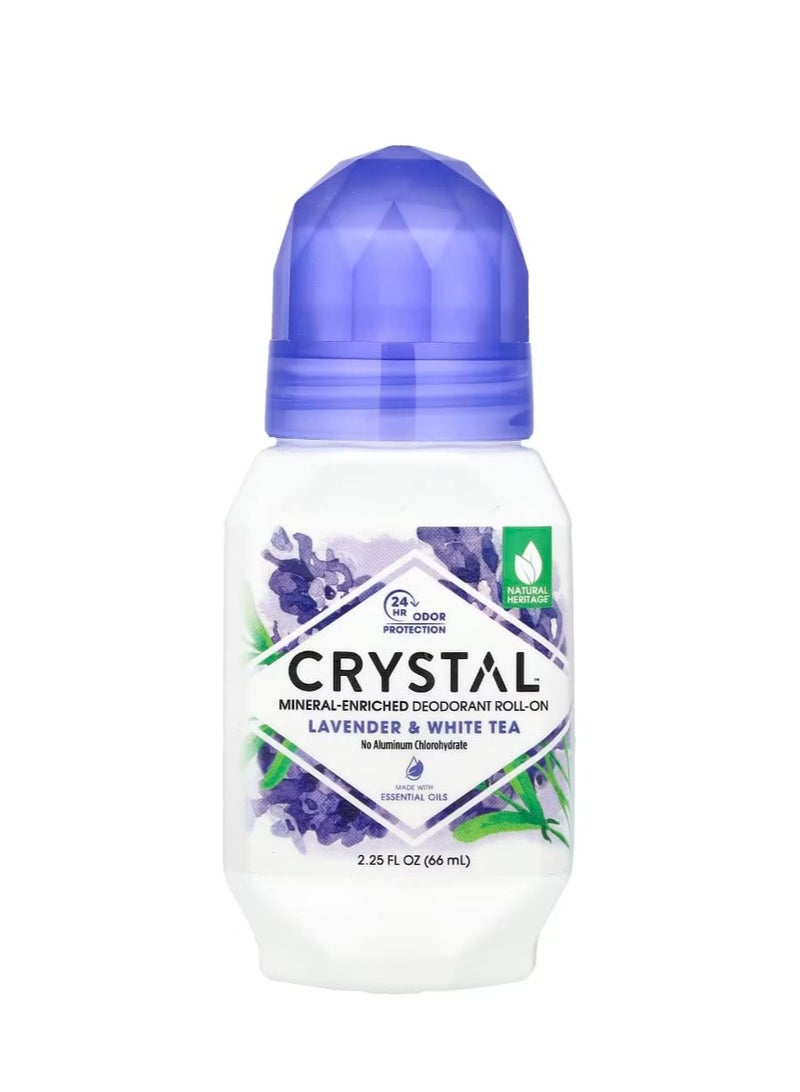 كريستال مزيل عرق رول أون غني بالمعادن برائحة اللافندر والشوفان T2.25 Fruit AJ (66 مل) - Image 1