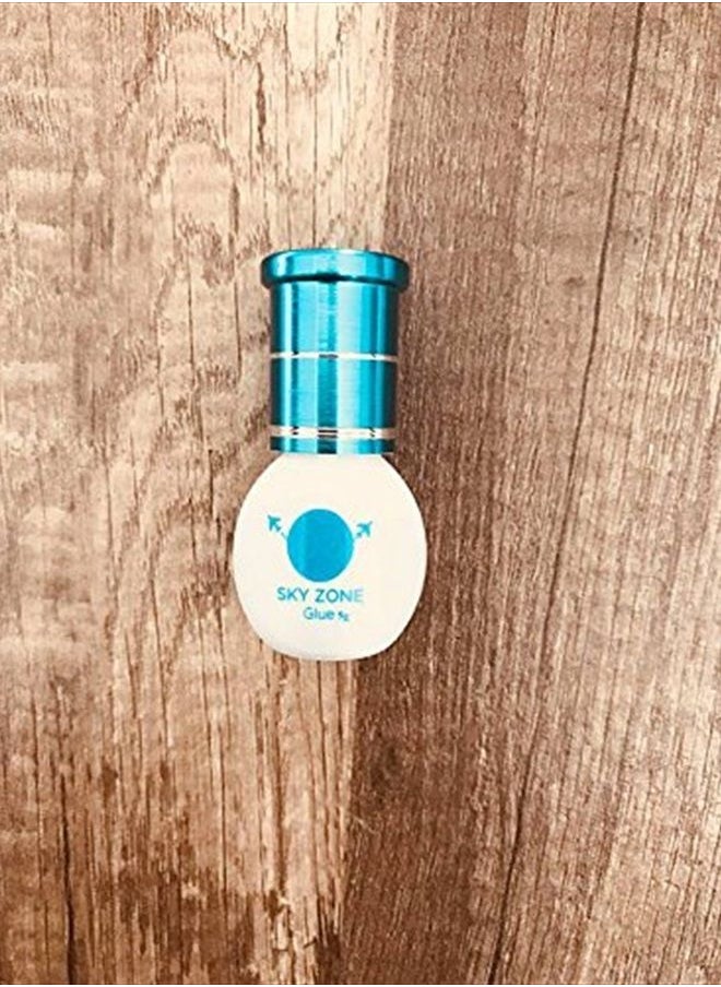 Sky Zone - Eyelash Extension Glue sky zone 5 ml/Volume and Classic lashes/1-2 Sec Drying time/Retention 7 weeks/Latex free/Mink/Silk/Low fumes - Image 1