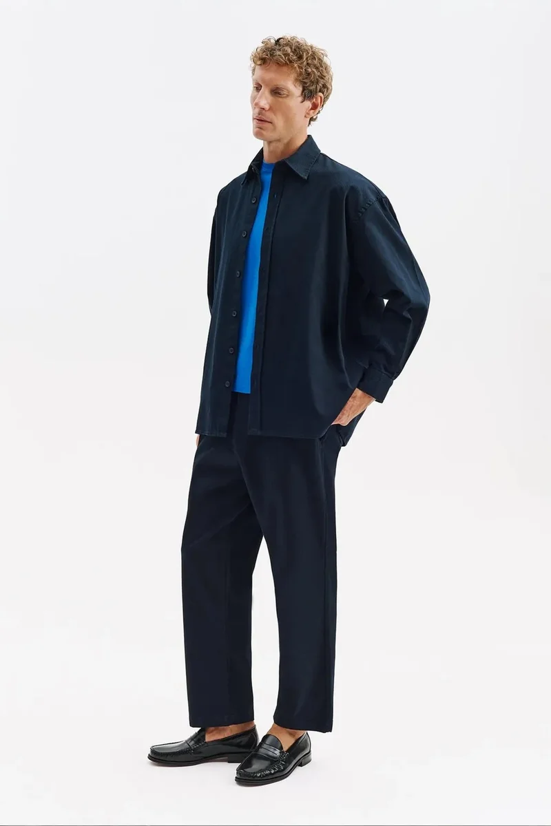 Giesto Black GIESTO Men's Cotton Lycra Shirt for Men | Best Price UAE