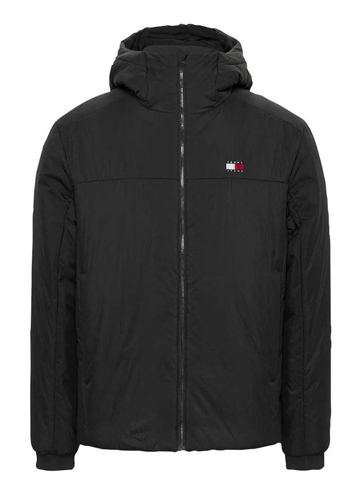 TOMMY JEANS Logo Zip Through Jacket