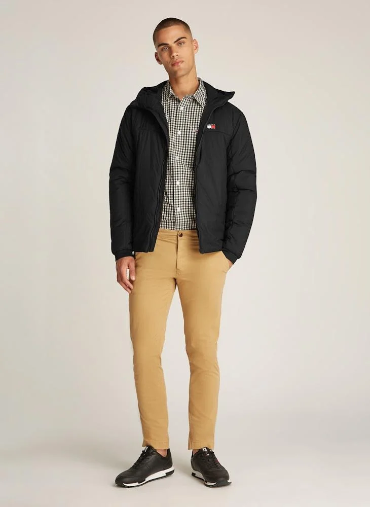 TOMMY JEANS Logo Zip Through Jacket