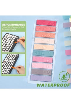 Fanski Sticky Index Tabs, 2800pcs Page Tabs Sticky Flags Markers Clear Sticky Notes Page Colored Writable and Repositionable Index Tabs for Page Marking Classify File  - Image 5