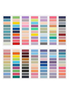 Fanski Sticky Index Tabs, 2800pcs Page Tabs Sticky Flags Markers Clear Sticky Notes Page Colored Writable and Repositionable Index Tabs for Page Marking Classify File  - Image 1