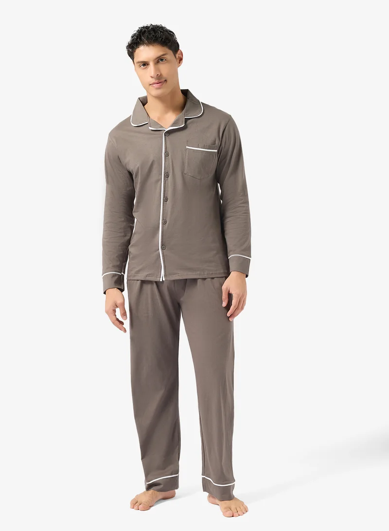 Robert Wood  Shirt and Pant set for Men | Best Price UAE