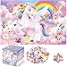 IFLOVE Jumbo Floor Puzzle for Kids48 Piece Unicorn Large Jigsaw PuzzlesCute Puzzle for Toddler Ages 35Fun Educational Toy Easter Gift for Boys Girls Ages 48 - Image 2