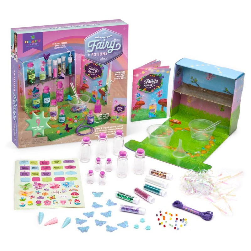 Craft Tastic كرافت-تاسك - مجموعة جرع الجنيات - اصنع 9 جرع سحرية للجنيات - Image 2