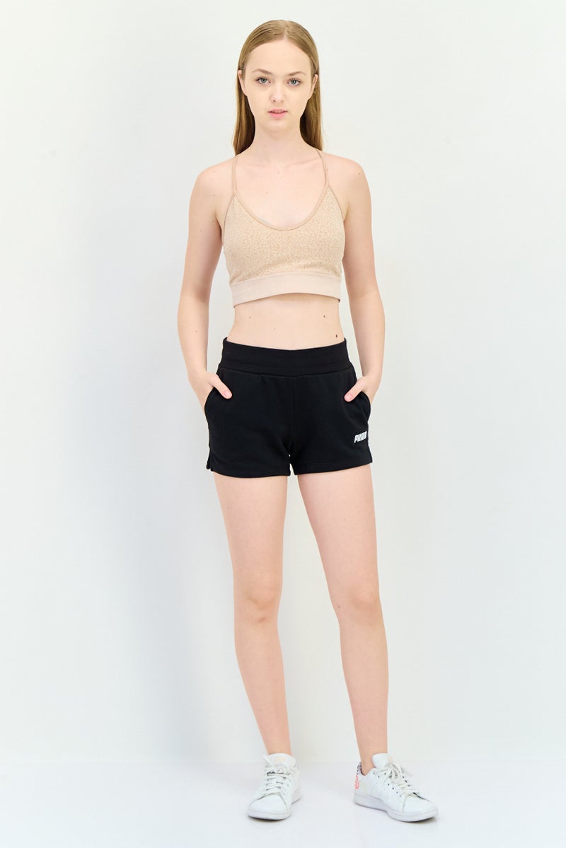 PUMA Women Brand Logo Outdoor Shorts, Black - Image 4