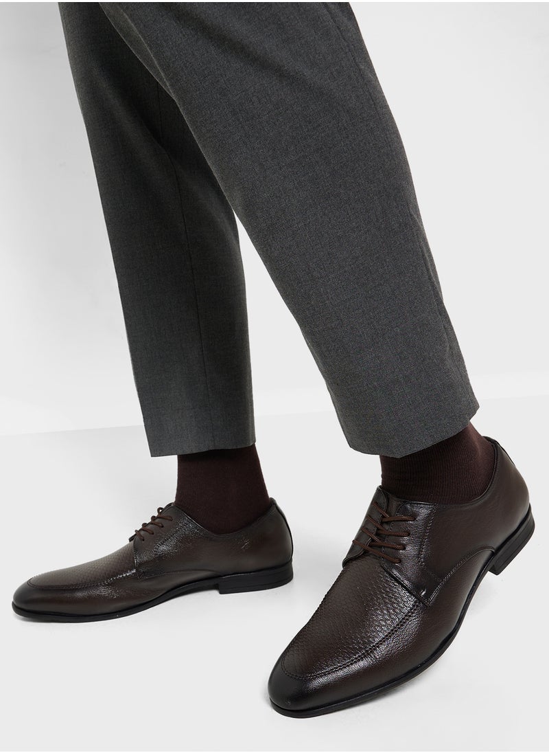 Robert Wood Genuine Leather Formal Lace Ups  - Image 5