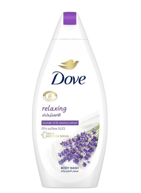 Body wash with Rejuvenation Blend Technology, Lavender Oil and Rosemary Extract