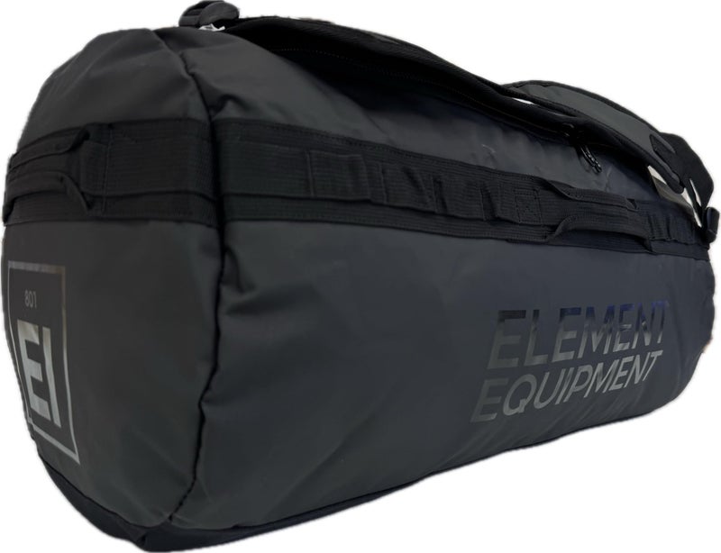 Element Equipment Trailhead Duffel Bag Shoulder Straps Waterproof Black/Black Large - Image 1