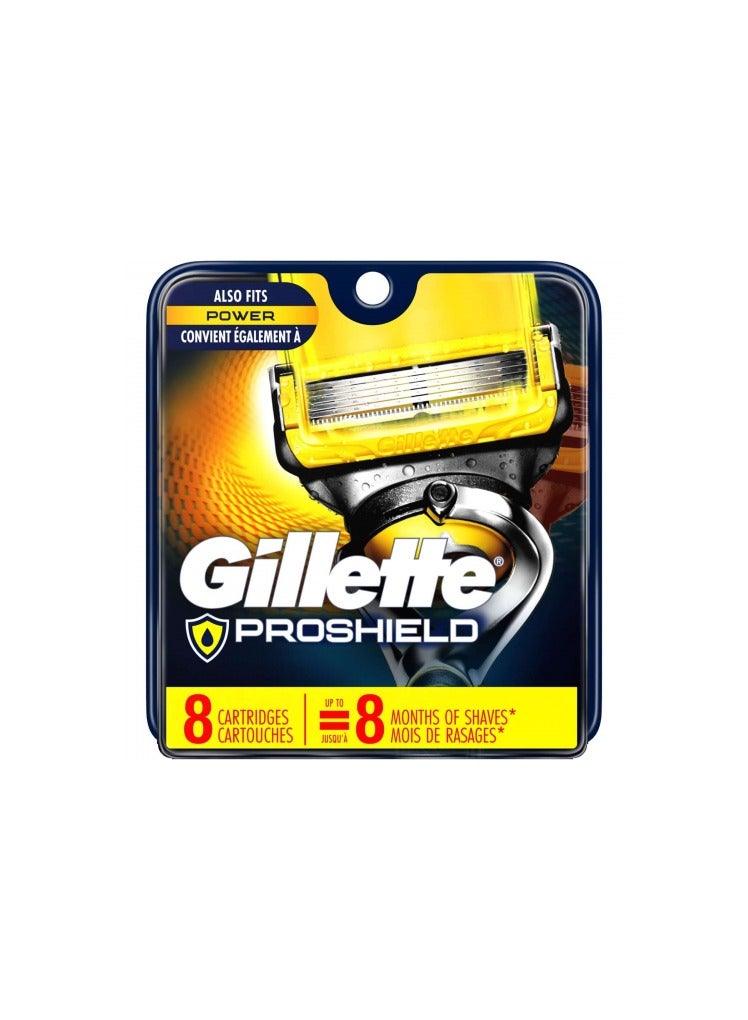 فيوجن 5 بروشيلد شفرات الحلاقة 8 خراطيش - Image 3