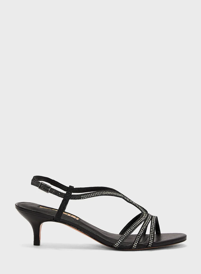 Nicoli Francine Mid Heel Sandals