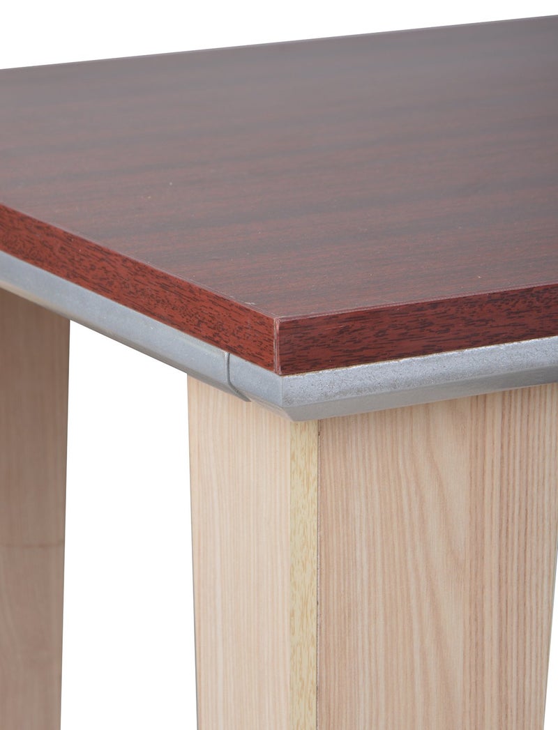 Bhagath Singh Bhagath Singh Computer Table Glossy Finish Brown  - Image 3