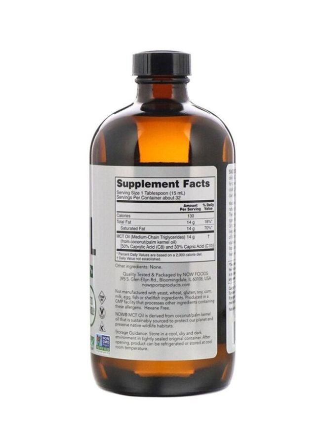now sports mct oil unflavored - 473 ml - Image 2