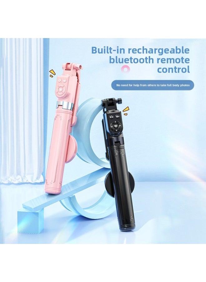 Generic - Explosions Z14 Direct 1.4 Meters Long With Skeleton Trembles Live Charging Remote Control Beauty One-piece Selfie Stick-Color:Z14 No Lamp Powder - Image 1