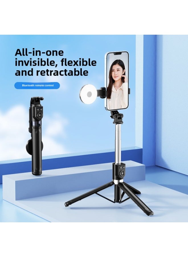 Generic - Explosions Z14 Direct 1.4 Meters Long With Skeleton Trembles Live Charging Remote Control Beauty One-piece Selfie Stick-Color:Z14 No Lamp Powder - Image 1