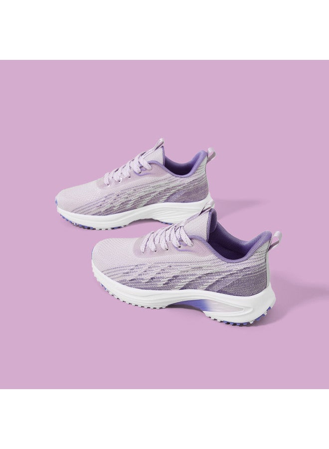 YEARCON New Women's Shoes Autumn Flyknit Sports Shoes For Women, Comfortable Outdoor Walking Lightweight Running Shoes For Women - Image 4
