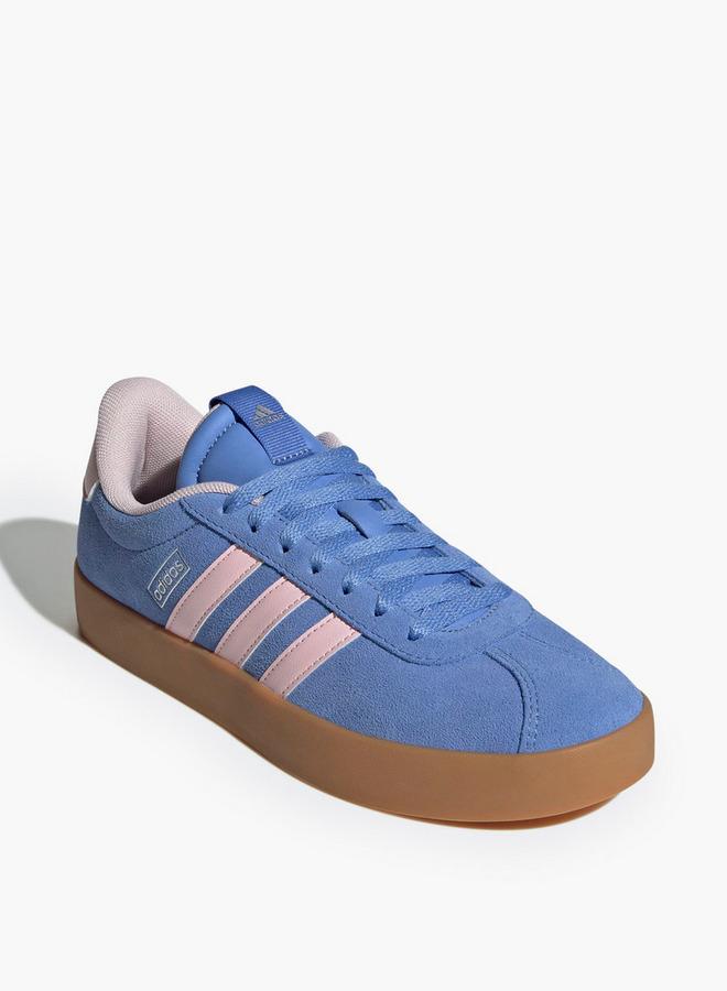 Adidas حذاء رياضي نسائي VL COURT 3.0 مزود بألواح ورباط - Image 1