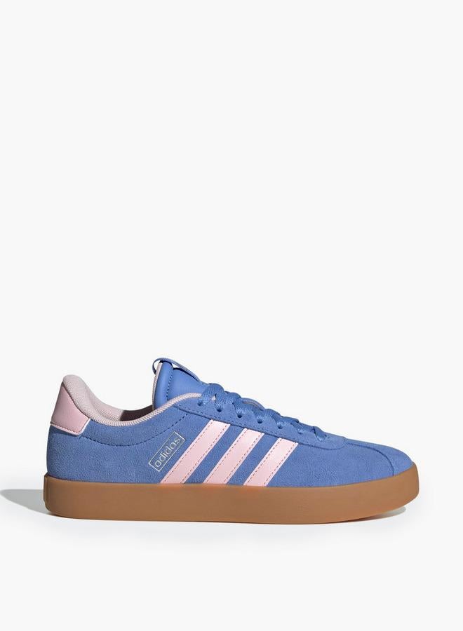 Adidas حذاء رياضي نسائي VL COURT 3.0 مزود بألواح ورباط - Image 2