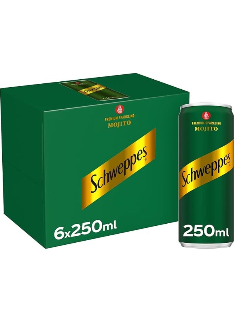 Schweppes Mojito Premium Sparkling Carbonated Drink Can - Image 2