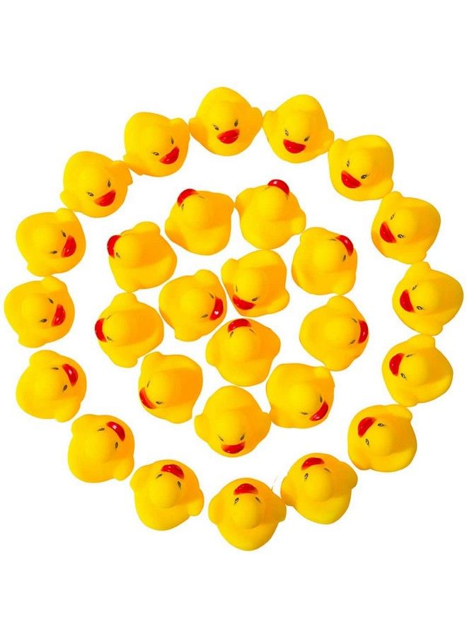 SPADORIVE Rubber Ducky Baby Bulk Bath Toy Shower Birthday Party Favors Gift Set Of 50 - Image 1