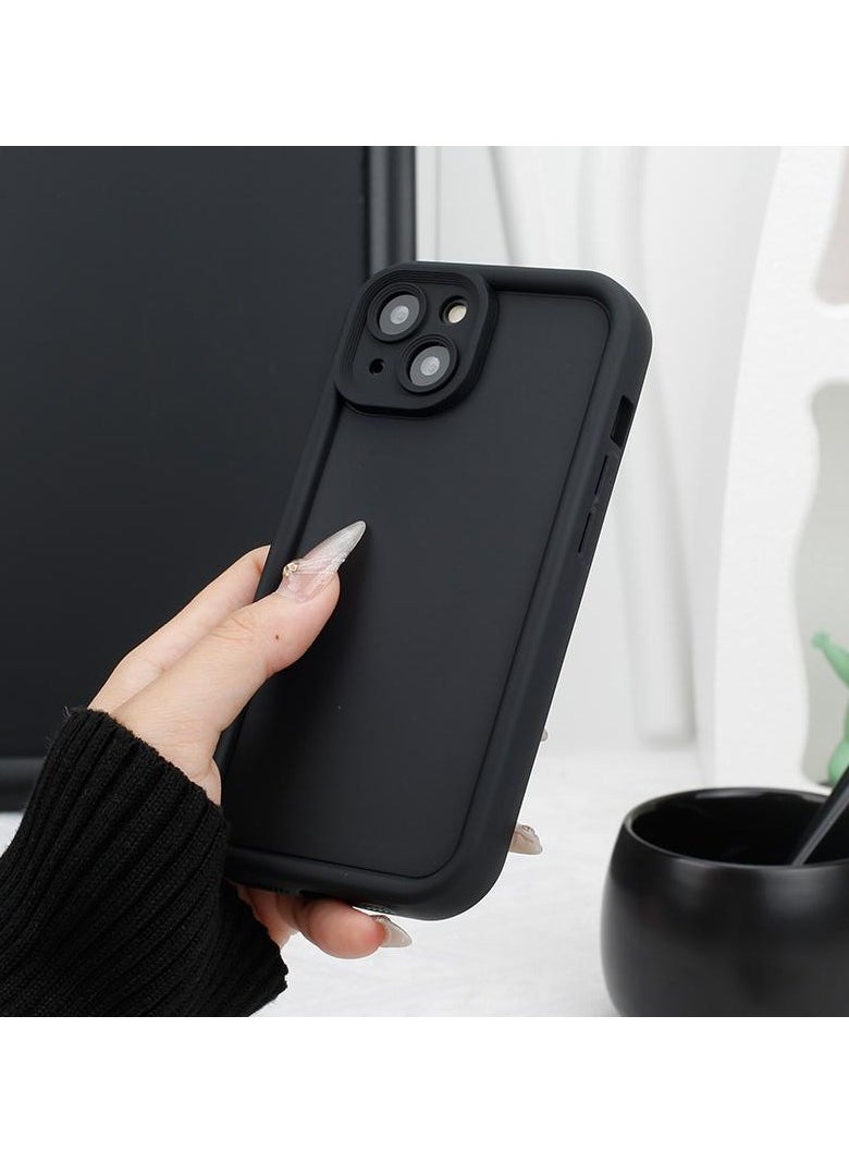 Generic Universal Phone Case Iphone 14 Mobile Case Cover With Mobile Case Cover, Soft Liquid Silicone Protection, Shock-Absorbing Accessories, Slim Protective Bottom, Comfortable To Maintain Touch Sensation And Anti Fingerprint  - Image 2