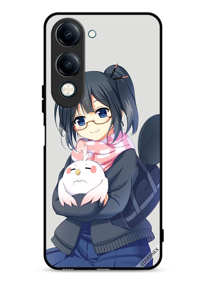 Covernex vivo Y04 Protective Case Cover Girl Holding Pet Art - Image 1