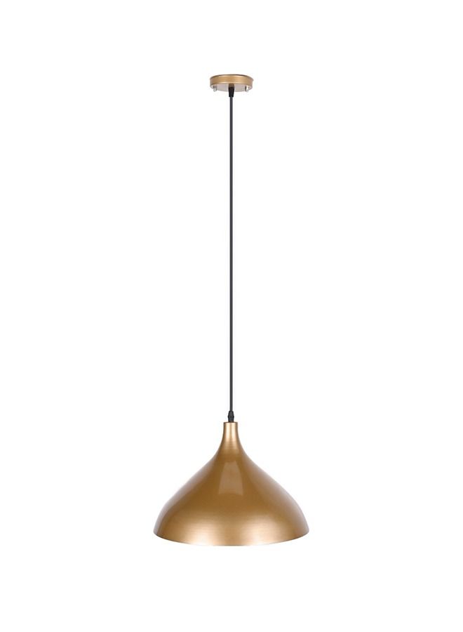 Unbrella Ceiling Lamp - Single | modern decorative LED E27 pendant light ceiling lamp hanging | suitable for any room | Color: Gold | Size: 70x33 cm