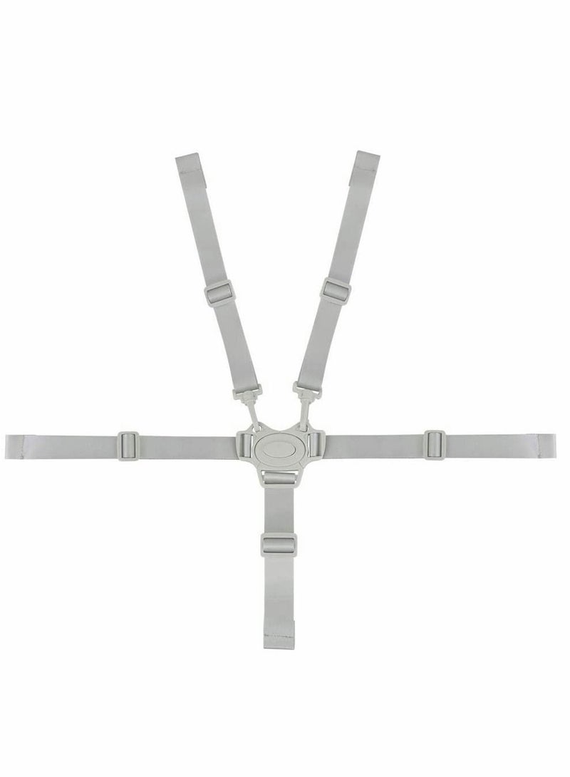 Excefore Adjustable 5 Point Harness Baby Safety Strap Belt for Stroller Pushchair Pram Buggy, Universal High Chair Baby Seat Security Belt Replacement - Image 1