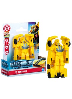 TRANSFORMERS Transformers Earthspark 1-Step Smash Changers Bumblebee Action Figure (10.16 cm)  - Image 2