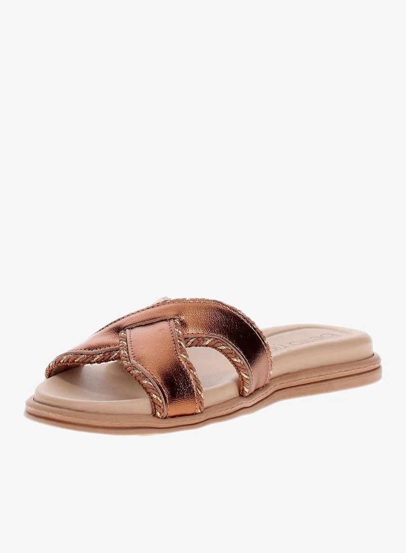 Beira Rio Beira Rio Women’s Flat Summer Footwear – Lightweight Slip-On Comfort with Stylish Casual Design