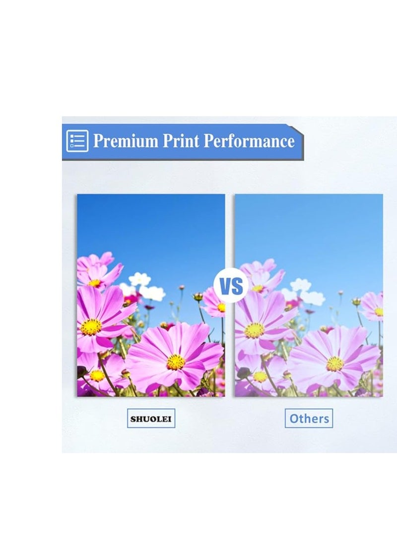 Terabyte 673 INK SET  for EcoTank for EPSON Pack of 6 (M C Y LC L,M BK) for Printer L800 L805 L810 L850 L1800 - Image 5