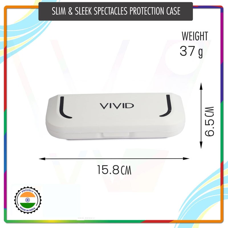 VIVID Vision Unisex Adult Lightweight Eyewear Specs Case Cover | Protect Eye Glasses | Chashma Dibbi | Spectacle Box | Closure - Push Button | Plastic - Image 4