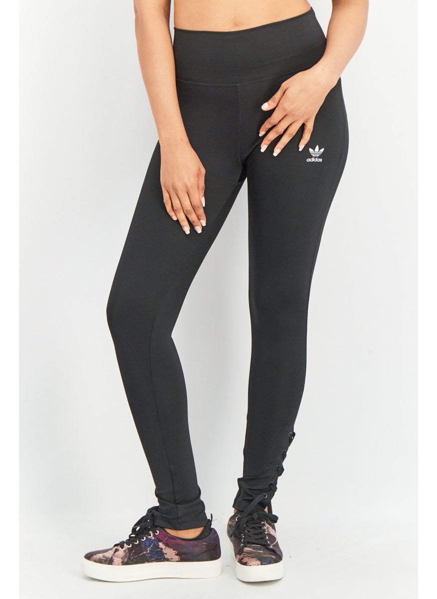 adidas Originals Women Tight Fit Running Leggings, Black  - Image 1