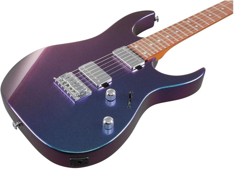 Ibanez GIO Series RG Electric Guitar - Blue Metal Chameleon - Image 4