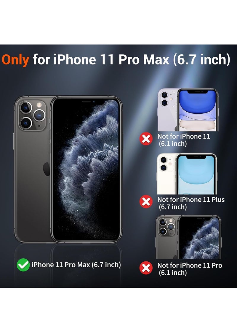 Gear4 iPhone 11 Pro Max Magsafe Cover, Strong Clear Shock-Resistant Magnetic Case for iPhone 11 Pro Max Protrusion Around Camera, High-Clarity Cover for iPhone 11 Pro Max - Image 2
