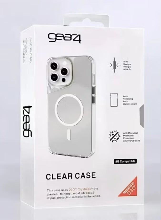 Gear4 iPhone 11 Pro Max Magsafe Cover, Strong Clear Shock-Resistant Magnetic Case for iPhone 11 Pro Max Protrusion Around Camera, High-Clarity Cover for iPhone 11 Pro Max - Image 4