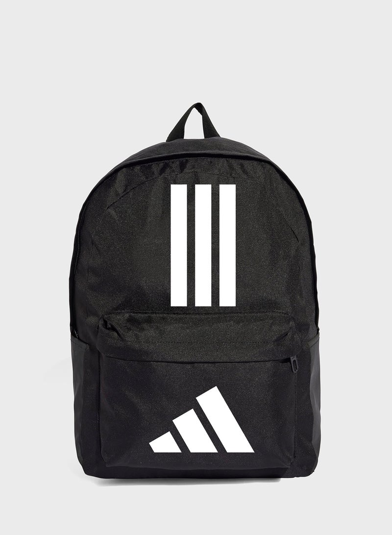Adidas Classic Back To School 3 Stripe Backpack - Image 1