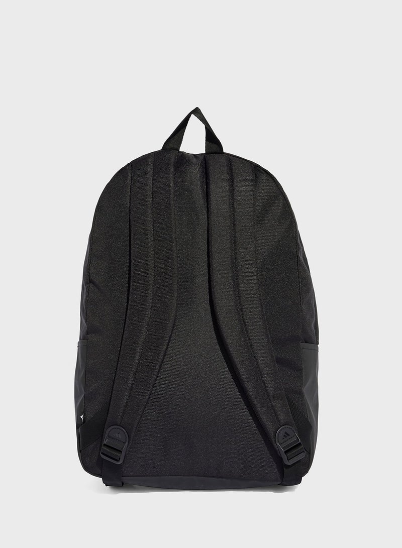 Adidas Classic Back To School 3 Stripe Backpack - Image 2