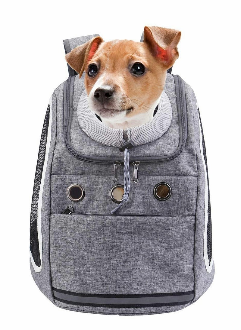 Excefore Pet Carrier Backpack for Small Dogs & Cats, Pet Puppy Travel Front Carrier Bag - Image 1