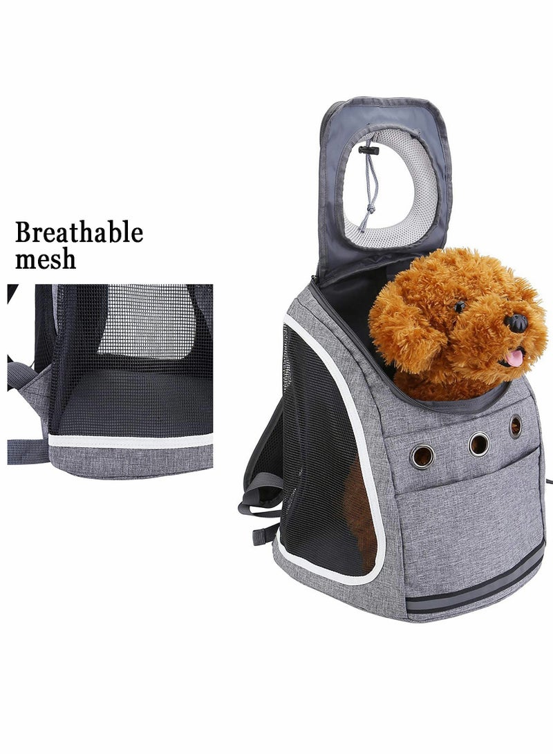Excefore Pet Carrier Backpack for Small Dogs & Cats, Pet Puppy Travel Front Carrier Bag - Image 5