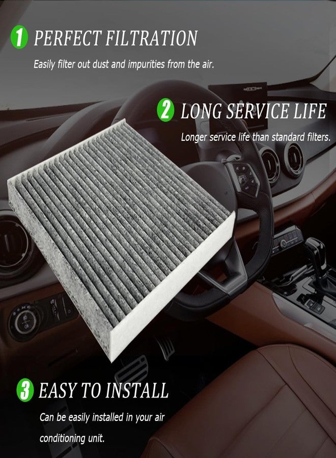 KHGUZ Car Cabin Air Filter, Activated Carbon Automotive Fresh Breeze Air Conditioner Filter, Vehicle Interior Accessories Replacement, Compatible with CR-V Civic Odyssey Accord Siming - Image 3