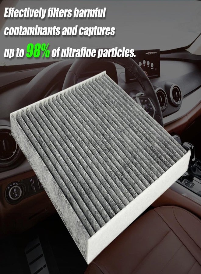 KHGUZ Car Cabin Air Filter, Activated Carbon Automotive Fresh Breeze Air Conditioner Filter, Vehicle Interior Accessories Replacement, Compatible with CR-V Civic Odyssey Accord Siming - Image 2